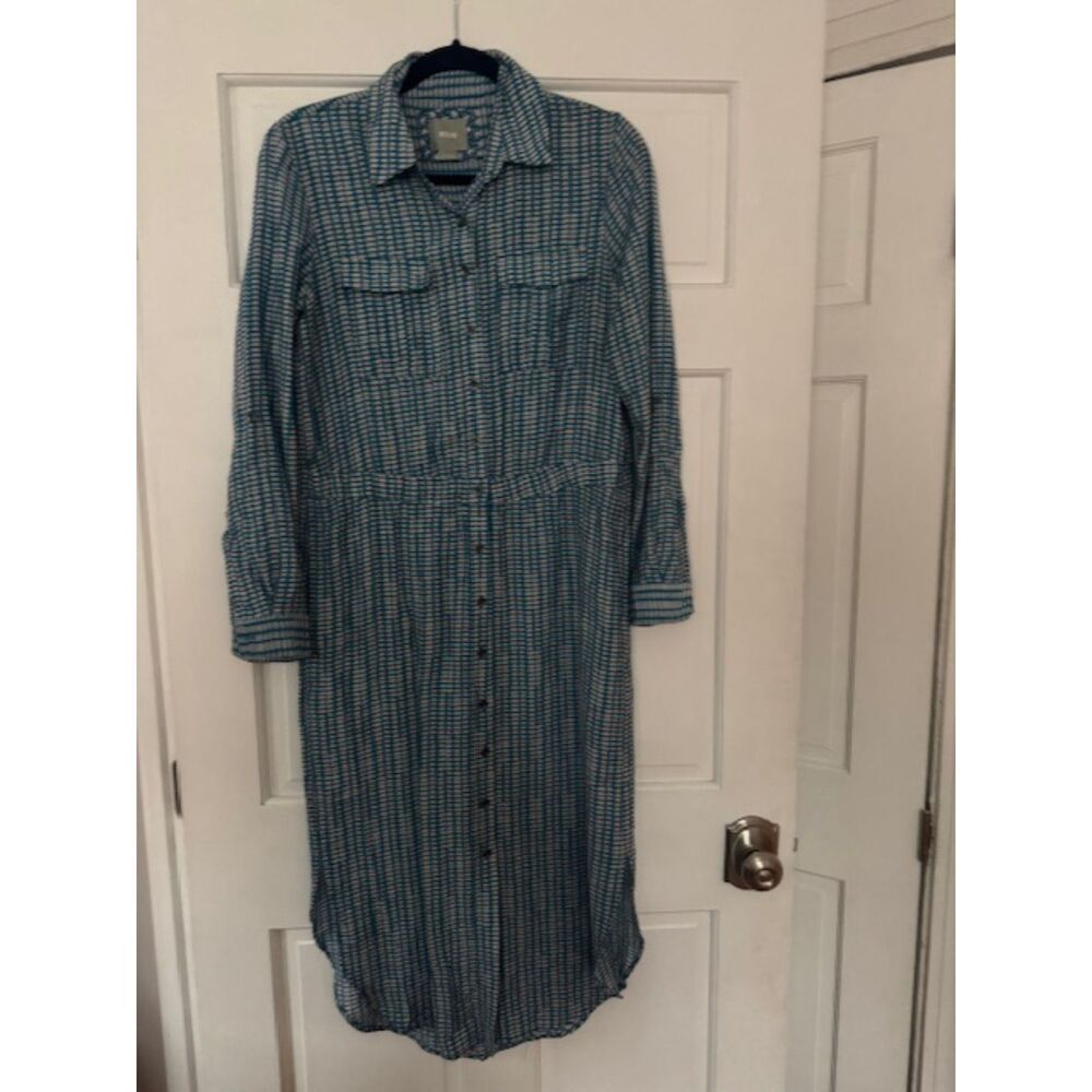 Anthropologie Maeve Midi Shirt dress, size 4